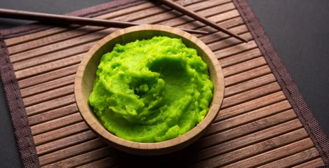 Wasabi in einer Schüssel