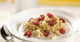 Pudding mit Haferflocken