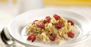 Pudding mit Haferflocken