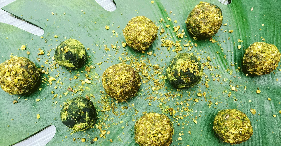 Matcha Kugeln