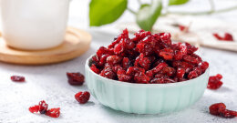 Cranberries in einer Schüssel