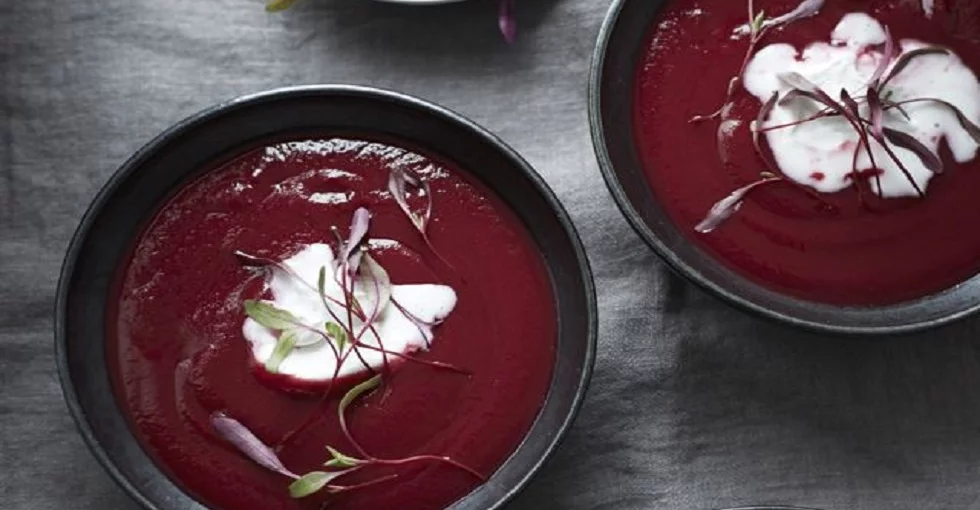 Suppe aus Roter Bete