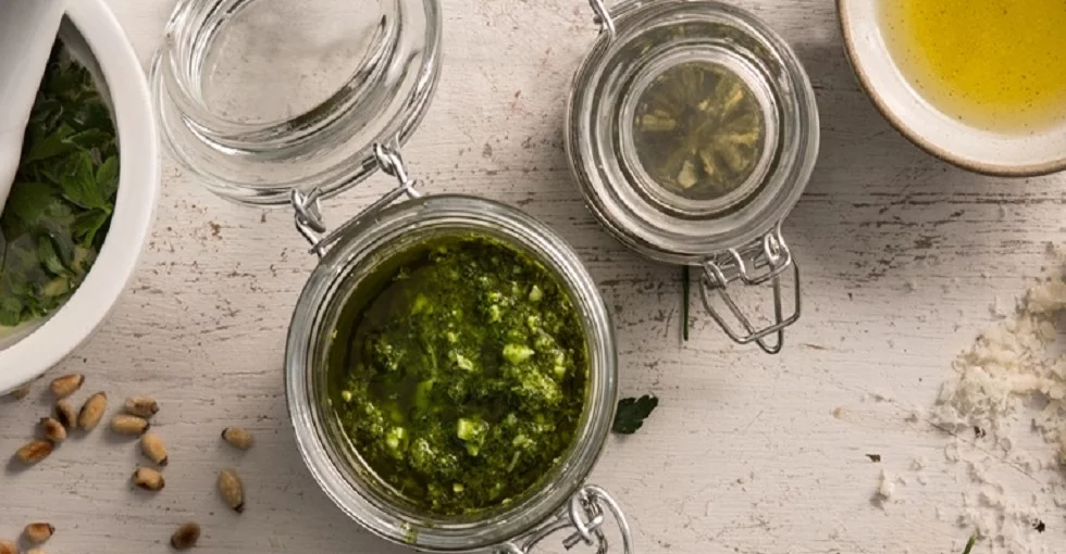 Aufstrich mit Bärlauch