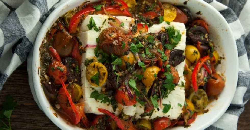 Feta aus dem Ofen