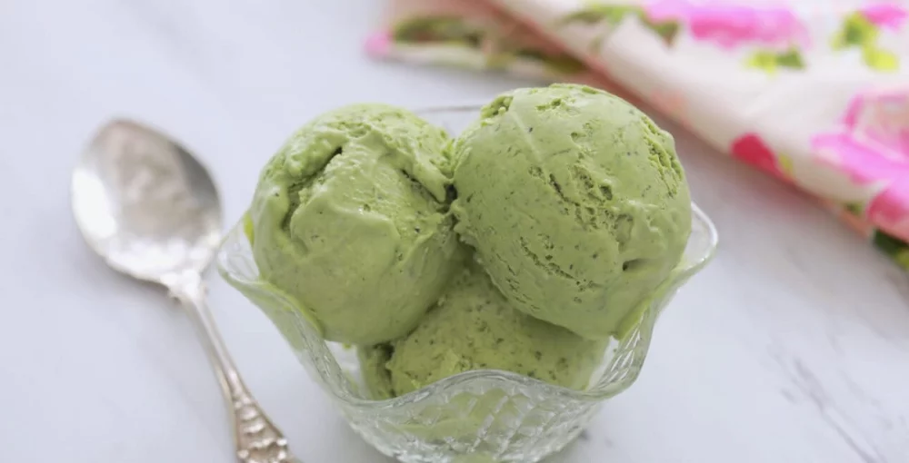 Matcha-Eis