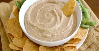 Aufstrich aus weißen Bohnen