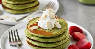 Matcha-Pfannkuchen