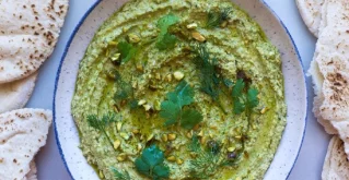 Der beste Dip mit Pistazien und Feta