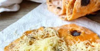 Süßkartoffel-Flatbreads mit nur zwei Zutaten