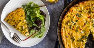 Vegane Frittata ohne Ei