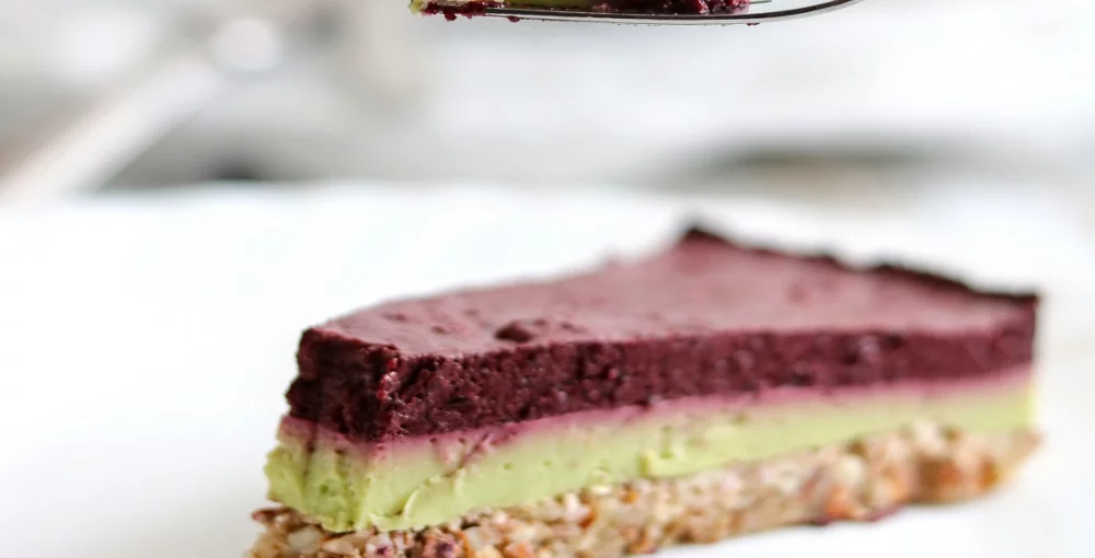 Dreischichtige Torte