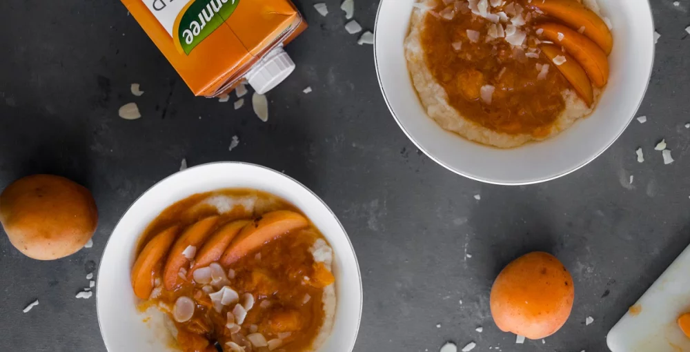 Reisgrieß mit Aprikosen