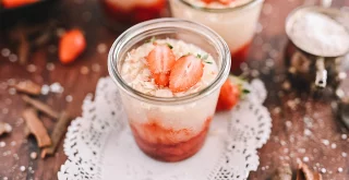 Erdbeeren & Tapioka – ein einfaches und aromatisches Dessert!