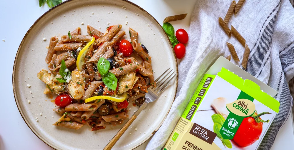 Pasta aus Buchweizen