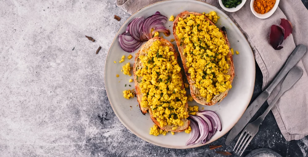 Ungewöhnliches Rührei ohne Ei – Überraschend lecker und cremig!