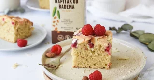 Mandel & Himbeere Würfel