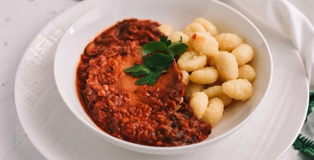 Veganes Schmorgericht