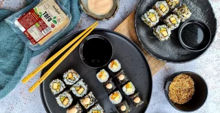 Veganer Sushi