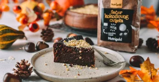 Schokoladentorte mit Maronen