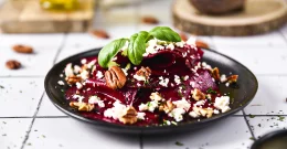 Carpaccio aus Roter Bete