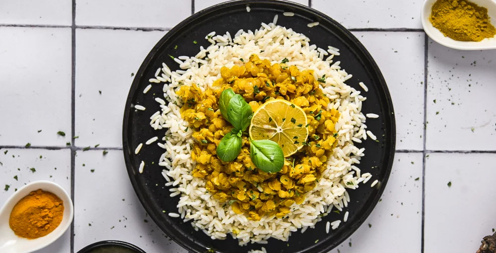 Curry aus gelben Linsen