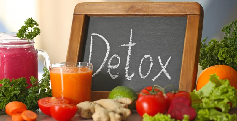 Obst und Gemüse zur Entgiftung