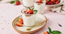 Veganer Kokospudding
