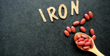 Rote Eisen Tabletten