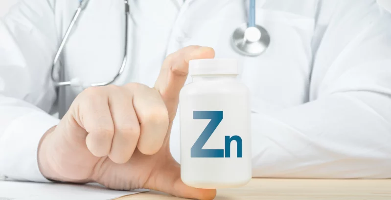 Zink in einer Kapsel Dose