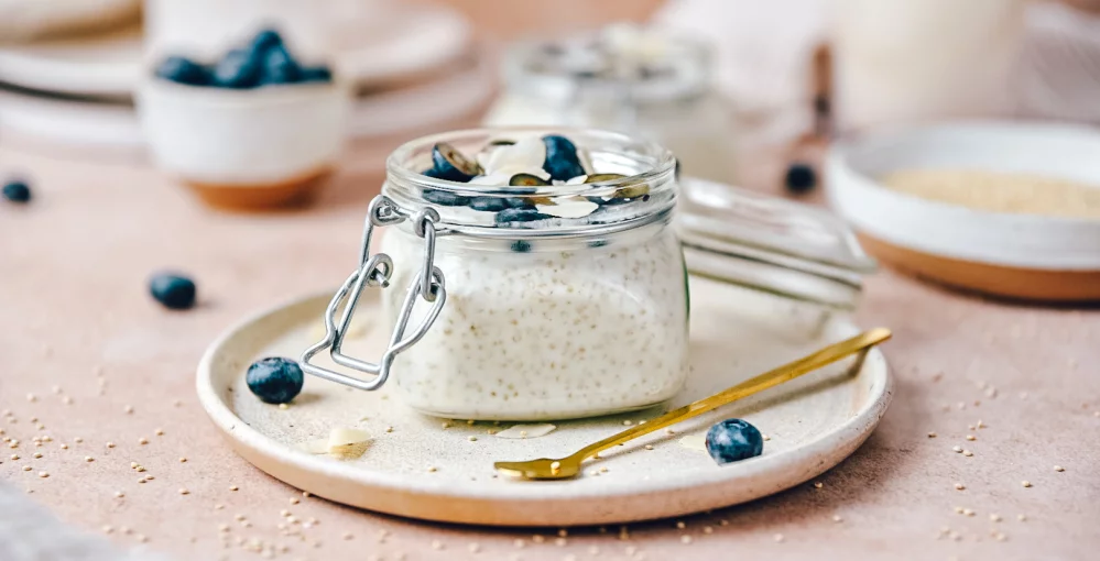 Quinoa mit Heidelbeeren