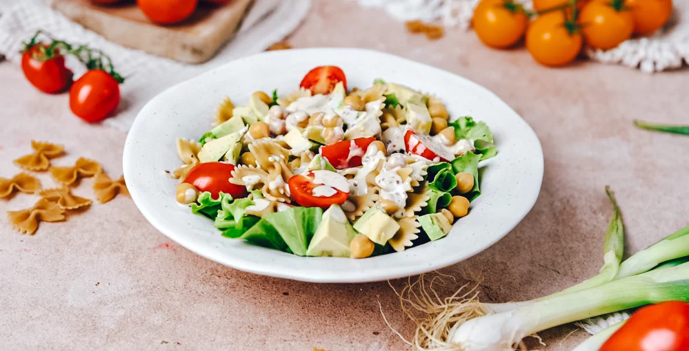 Veganer Caesar Salad