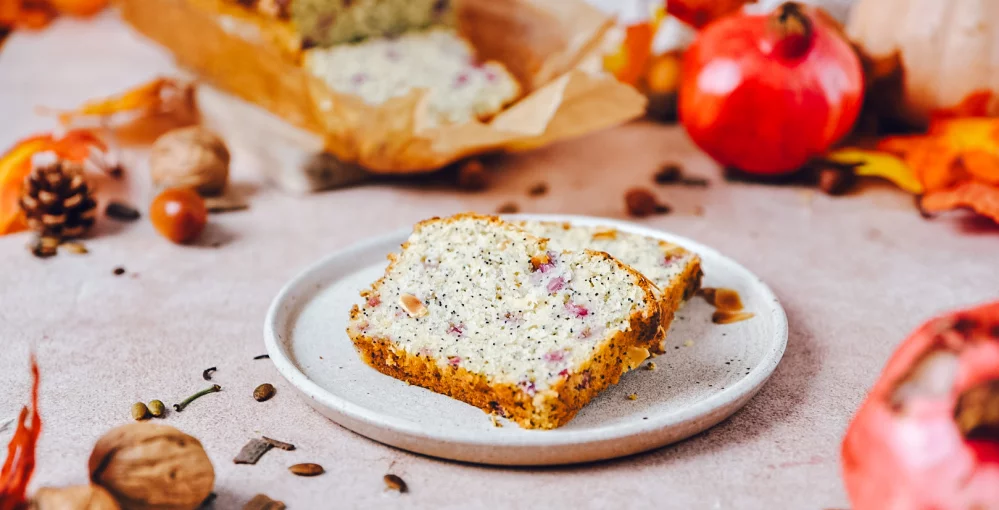 Drei Aromen, ein besonderer Genuss: Zitrone, Mohn & Granatapfel!