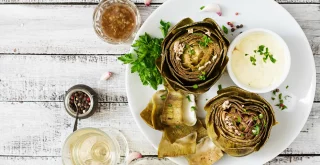 Artischocken aus dem Ofen