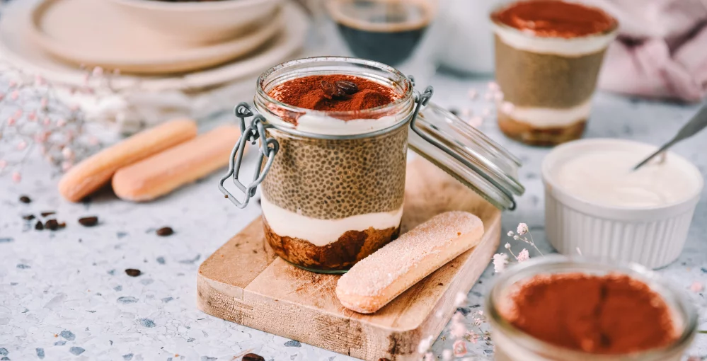 Tiramisu-Chia-Pudding