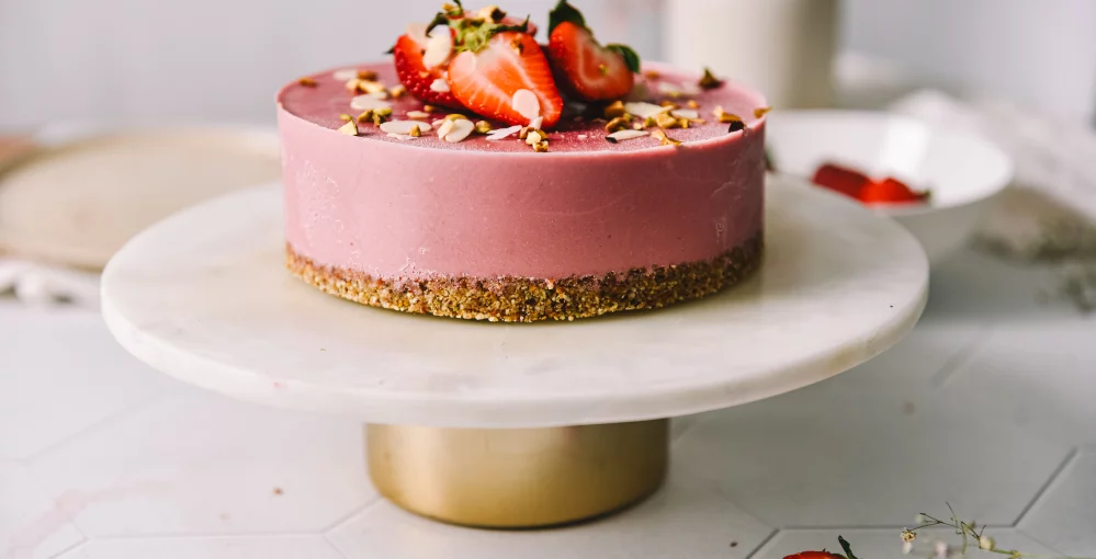 Erdbeertorte ohne Backen