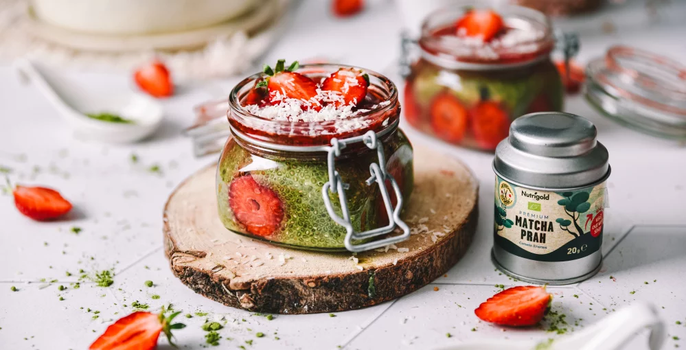 Matcha-Chia-Pudding