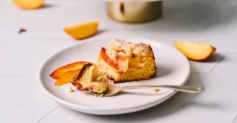 Pfirsich-Streuselkuchen