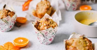 Muffins mit Mandarinen & Zimt