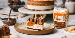 Roh & köstlich – Snickers Torte zum Verlieben