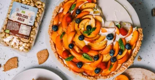 Fruchtig & cremig – Rohkost Tarte ohne Backofen