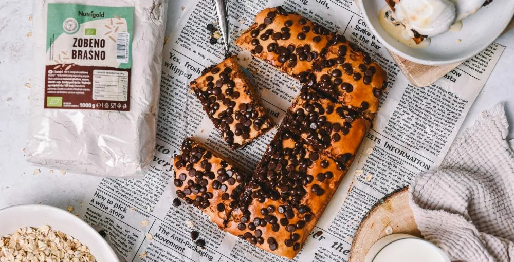 Proteinreicher Haferkuchen