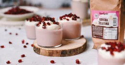 Mousse aus Granatapfel