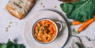 Herzhaft und wohltuend – Kichererbsen-Eintopf für gemütliche Momente! Kichererbsen-Eintopf