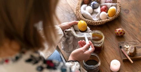 Ostereier natürlich färben