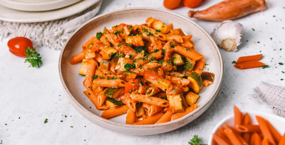 Ratatouille-Pasta – mediterrane Aromen für warme Tage!