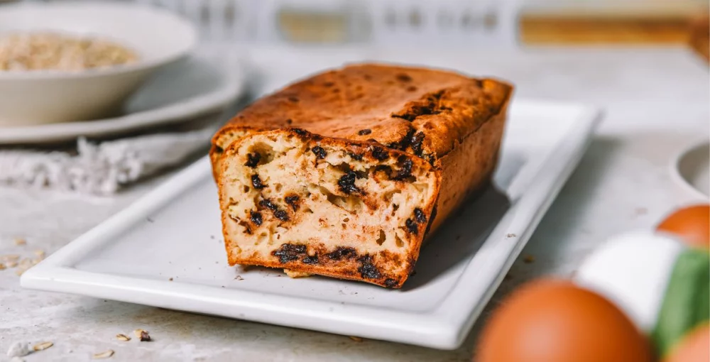 Bananenkuchen mit Schokolade